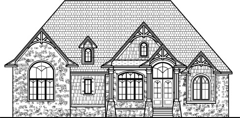 2 Bedroom 1 Story 2500 SF Stone Shingle House Design Vancouver Toronto Canada Montreal Ottawa Seattle Tacoma Washington DC Spokane Oklahoma City Tulsa Little Rock Arkansas