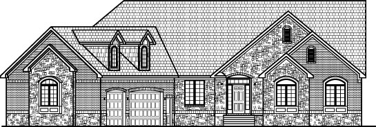 Home Plan Blueprints Angled Canted 3 Car Garage 3100 SF 3 Bedroom 3 Bath Basement Cincinnati Cleveland Akron Ohio Dayton Columbus Toledo Chattanooga Memphis Tennessee Nashville Knoxville Murfreesboro Charleston South Carolina Columbia West Raleigh Winston Salem Durham North Carolina Charlotte Greensboro