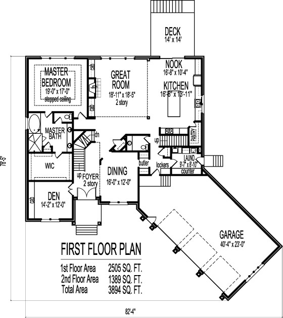 Angled Garage House Plans 2 Story 4 Bedroom Modern Bungalow