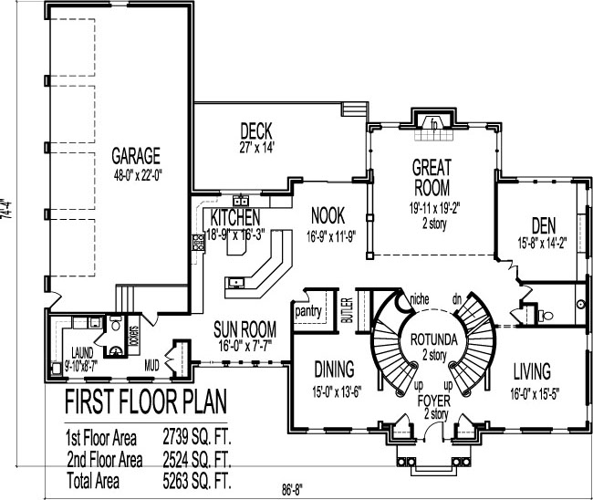 Colonial Home Plans Circular Stair 5000 SF 2 Story 4 BR 5 Bath 4 Car Garage Basement Atlanta Augusta Macon Georgia Columbus Savannah Athens Detroit Ann Arbor Michigan Pontiac Grand Rapids Warren Michigan Flint Lansing Charleston South Carolina Columbia West Raleigh Winston Salem Durham North Carolina Charlotte Greensboro