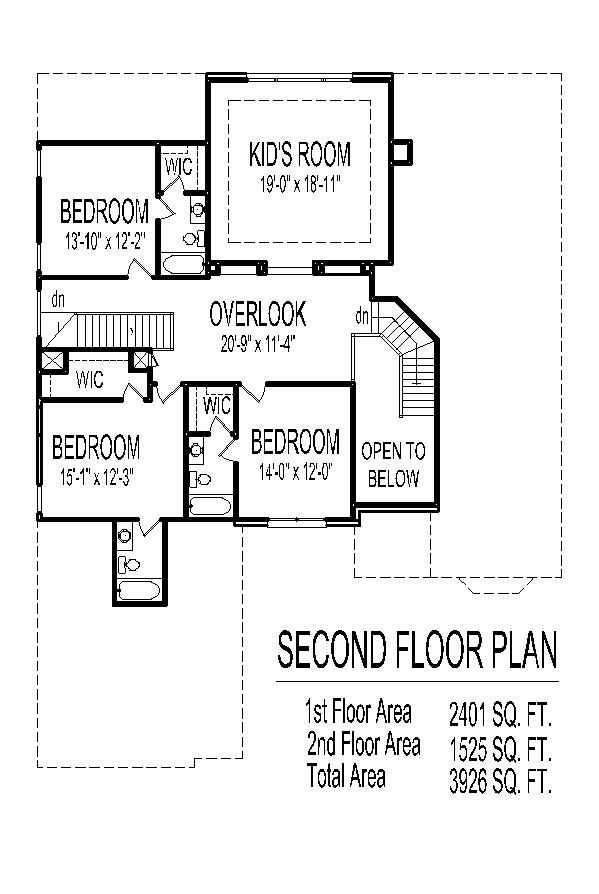 4 Bedroom 2 Story Stone Rear Stair House Plans Sioux City Iowa IA Waterloo Kenosha Wisconsin WI Racine Pasadena Grand Prairie Texas TX McKinney McAllen