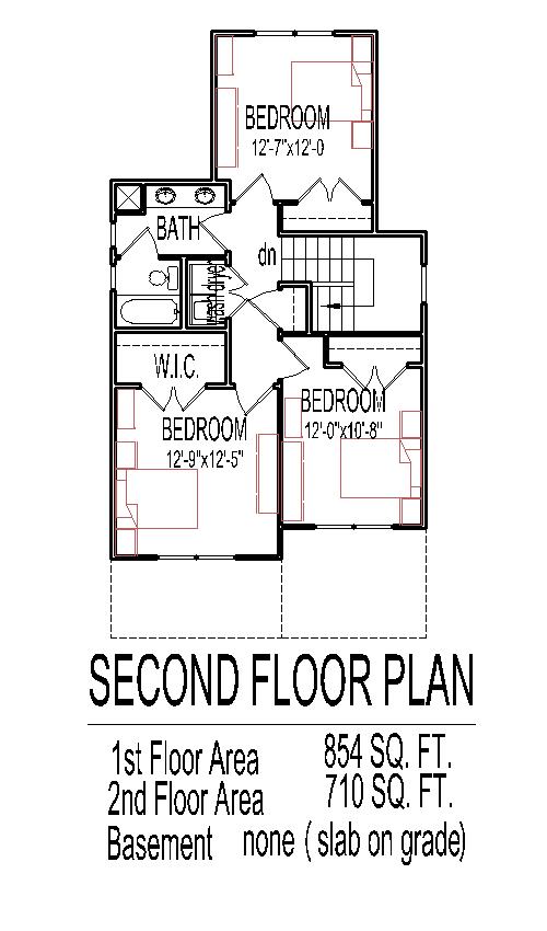 Low Budget House Floor Plans For Small Narrow Lots 3 Bedroom