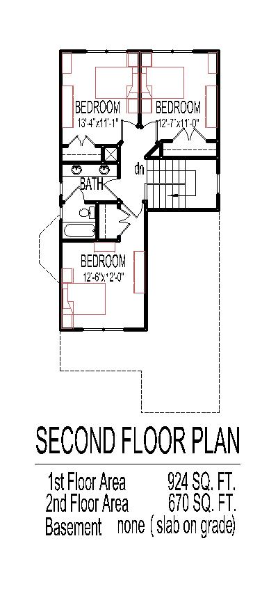 Budget Tiny Low Cost Small Narrow Lot 2 Story 4 Bedroom 2 Bath 1500 SF Traditional Home Plans Louisville Kentucky Lexington Buffalo Rochester New York City Yonkers Syracuse Albany Huntsville St Louis Springfield Missouri Kansas City Independence Charleston South Carolina Columbia West Raleigh Winston Salem Durham North Carolina Charlotte Greensboro