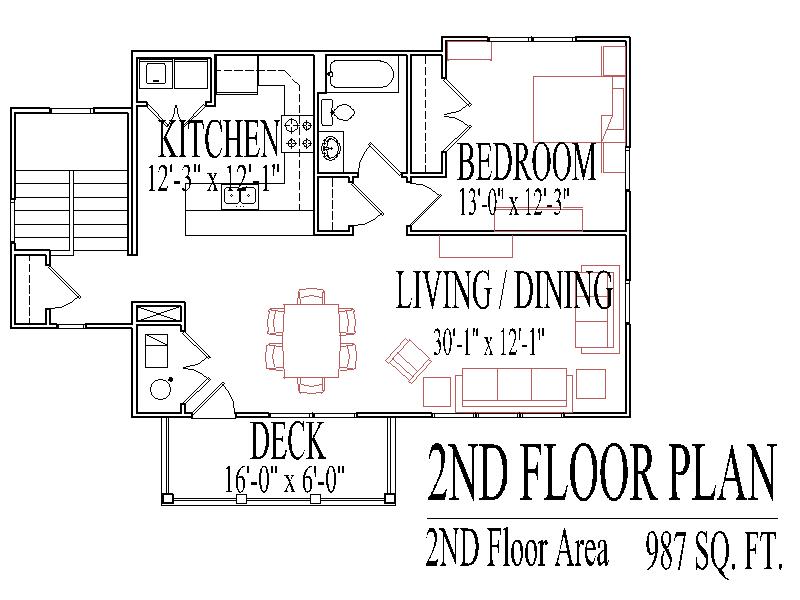 Duplex Apartment Plans 1600 Sq Ft 2 Unit 2 Floors 2 Bedroom