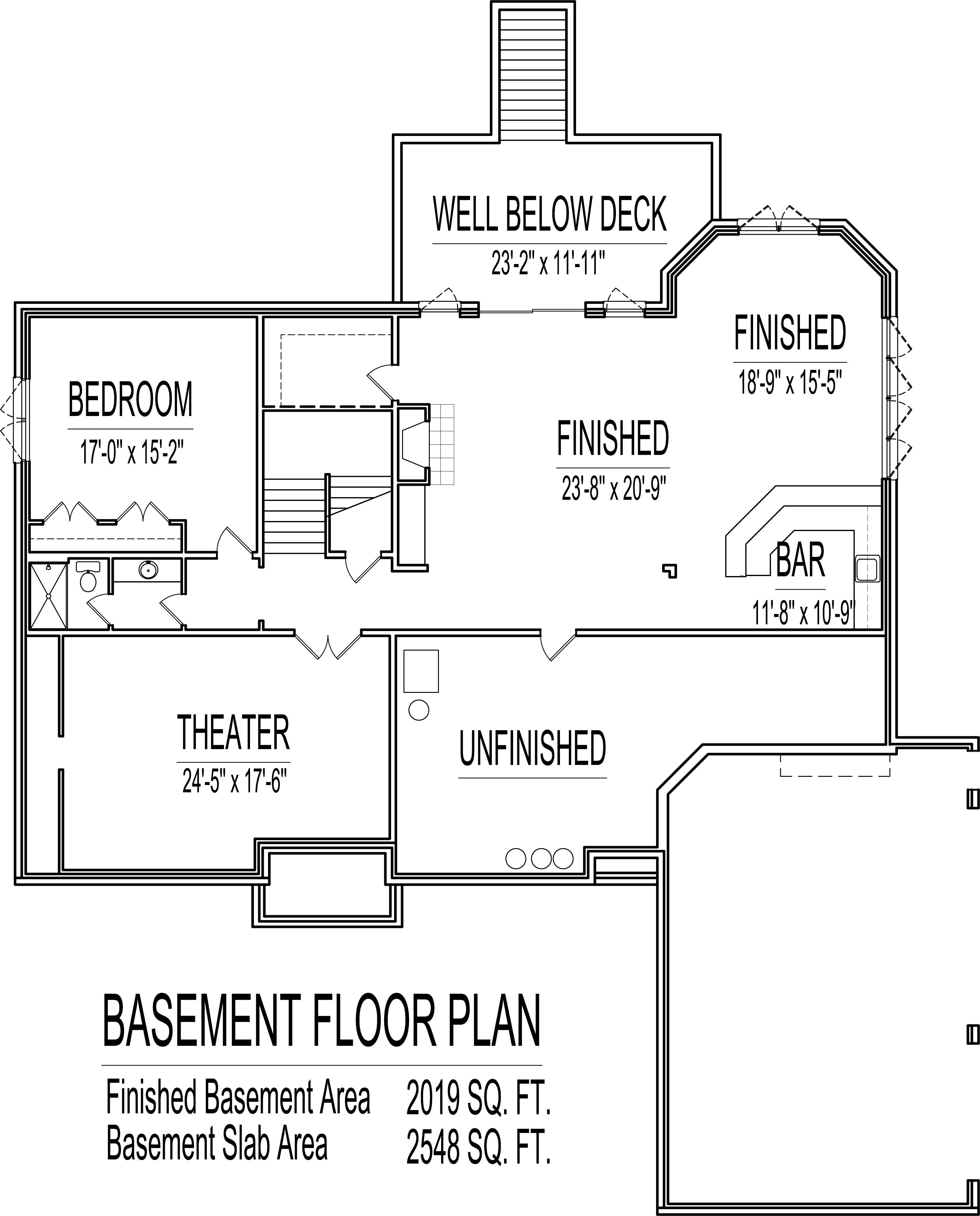 5000 Sq Ft House Floor Plans 5 Bedroom 2 Story Designs Blueprints