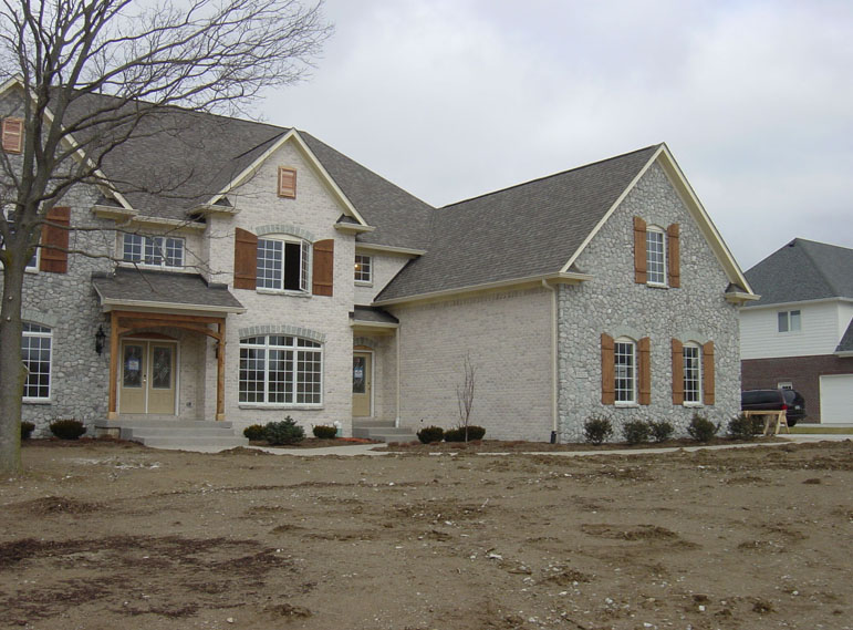 4 Bedroom 2 Story 5000 Sq Ft House Floor Plans Stone and Brick Indianapolis Ft Wayne Evansville Indiana South Bend Lafayette Bloomington Gary Hammond Indiana Muncie Carmel Anderson