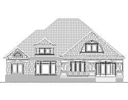 Two Story French Country Custom Architect Designed Home Plans Blueprint Drawings 3 Bedroom 4 Bath 3500 SF 3 Car Garage and Basement Salem Oregon Gresham Duluth Minnesota Bloomington Norman Lawton Oklahoma Broken Arrow Scottsdale Surprise Arizona Gilbert Tempe Peoria Thornton Pueblo Colorado Arvada Westminster Centennial