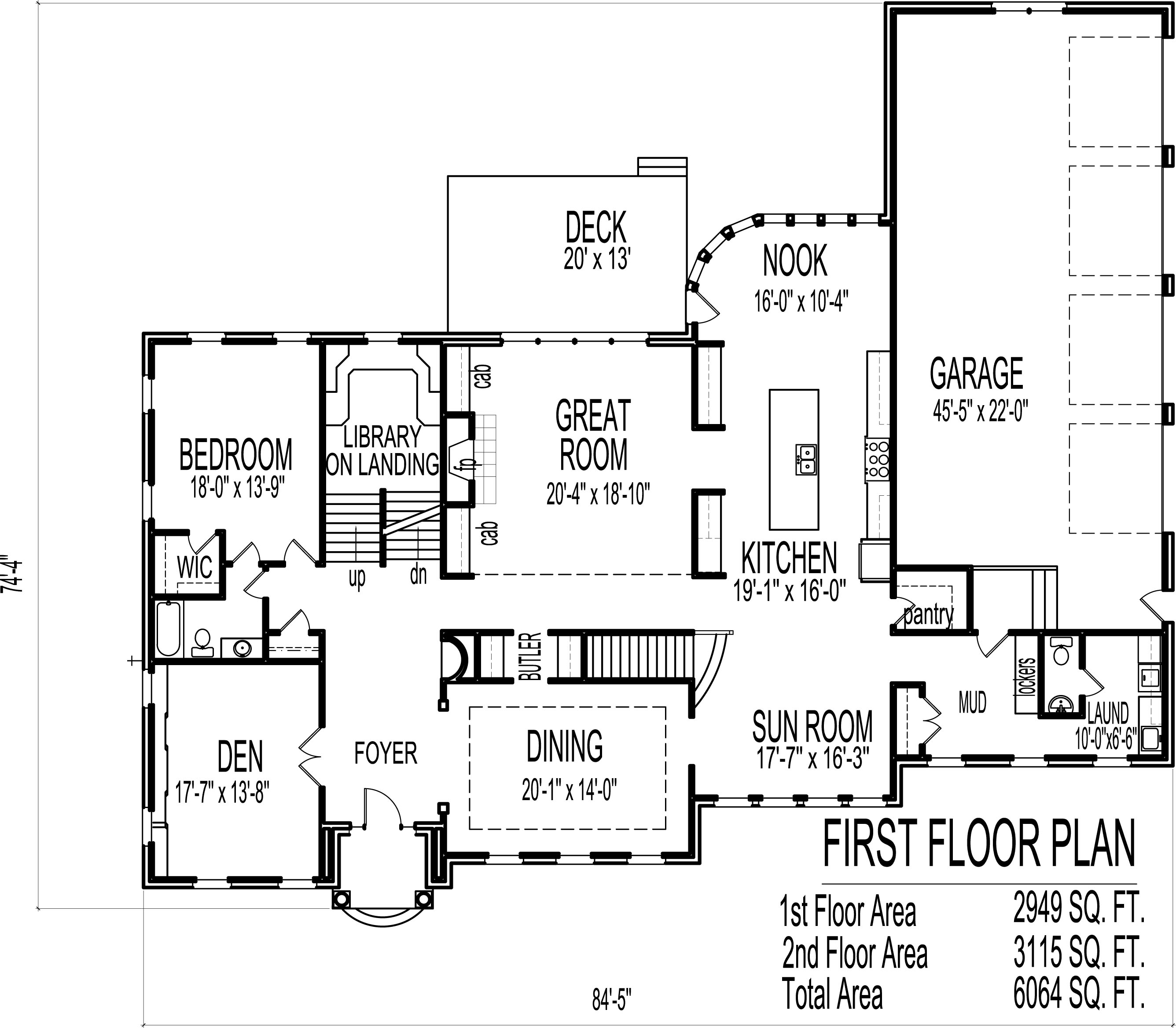 6 Bedroom 2 level Colonial Style House Plans 6000 SF 2 Million Dollar Home 4 Car Garage Basement Cincinnati Cleveland Akron Ohio Dayton Columbus Toledo Chattanooga Memphis Tennessee Nashville Knoxville Murfreesboro Montgomery Birmingham Alabama Mobile Jackson Mississippi Biloxi Gulfport