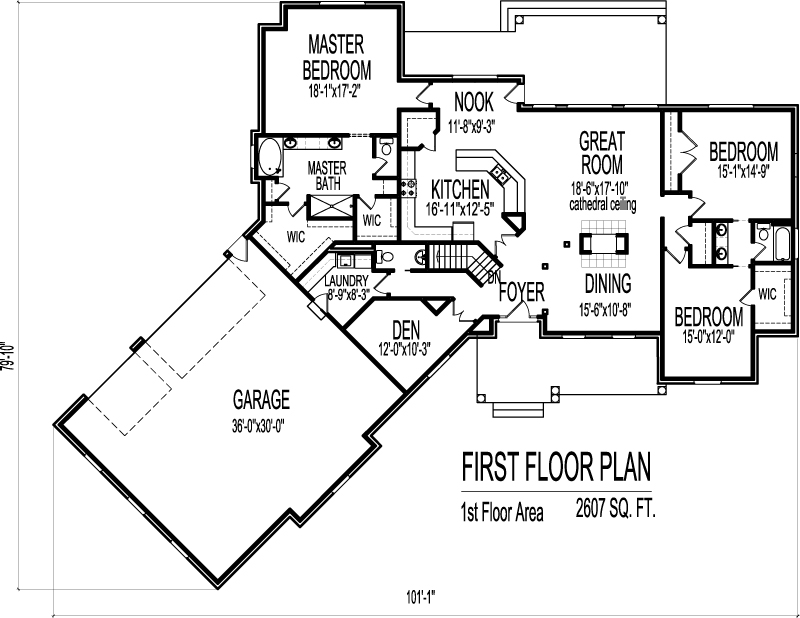 canted garage 1 storey 2600 SF 3 bed House plans Scottsdale Surprise Arizona AZ Gilbert Tempe Peoria Thornton Pueblo CO Colorado Arvada Westminster Centennial