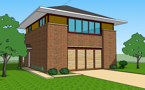 Single Storey front elevation Floor Plans 3 Bedroom house plans designs Chicago Peoria Springfield Illinois IL Rockford Champaign Bloomington Illinois Aurora IL Joliet Naperville Illinois Elgin Decatur IL Waukegan