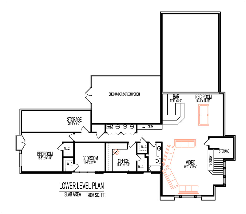 4000 Sq Ft House Floor Plans Split Level 5 Bedroom Design Bi Level