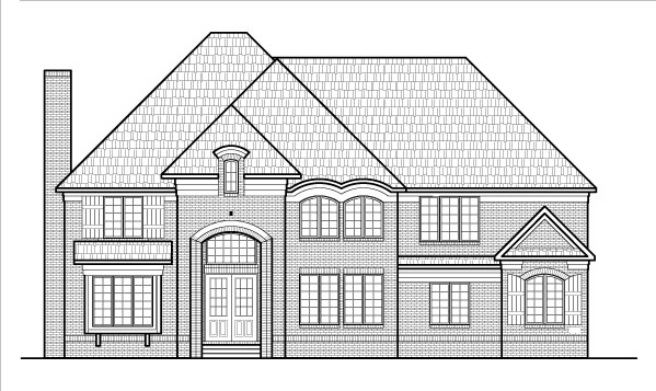 Small Custom 40000 Sq Ft Four Bedroom House Floor Plan & Basement New York City Chicago Illinois South Bend Bloonginton Indiana Terre Haute Cleveland Ohio