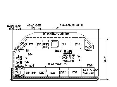 Home Bar Plans Blueprints Design Drawing Details and Finishing Denver Colorado Memphis Tennessee Nashville