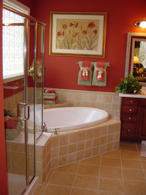 Fishers Noblesville Evansville Indiana Design of a Bathroom Creative Decor and Bath Decorator Style