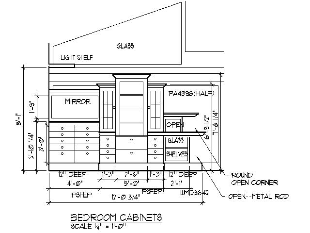 Bedroom Built in Cabinet Designs