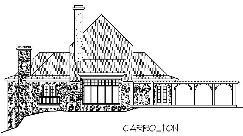 Bloomington Terre Haute Indiana Carmel Fishers Custom French Country 3 Bedroom Home Architect Designed with Basement
