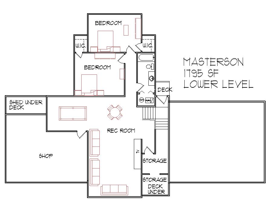 3-Bedroom Split-Level Floor Plans