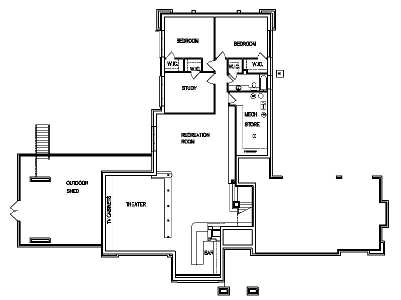 Split Level House Plans Tri Level Home Floor Designs With 3 Car Garage